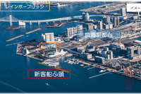 臨海副都心に新たな客船ふ頭…世界最大級のクルーズ客船に対応 画像
