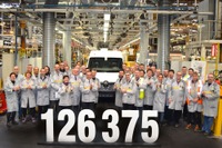 ルノーの仏商用車工場、年間生産の新記録…9年ぶり 画像