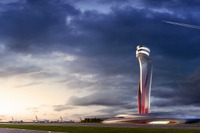 イスタンブール新空港のATC塔、設計コンペでAECOMとピニンファリーナの作品が優勝 画像