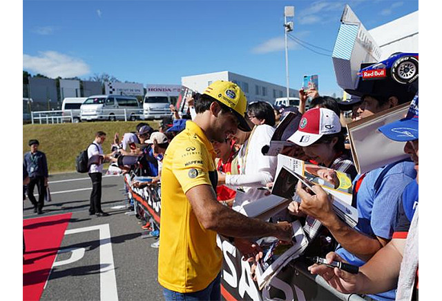 F1 日本gp パドックに最も近い インフィールドエリア パス発売決定 レスポンス Response Jp