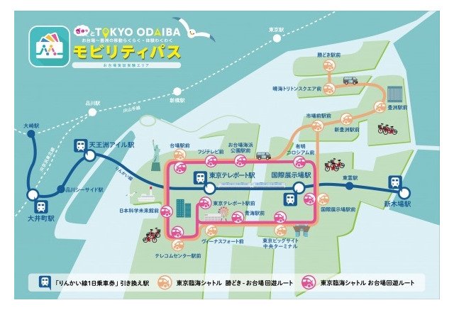 東京お台場エリアでmaas実証実験を実施へ Kddiなど レスポンス Response Jp