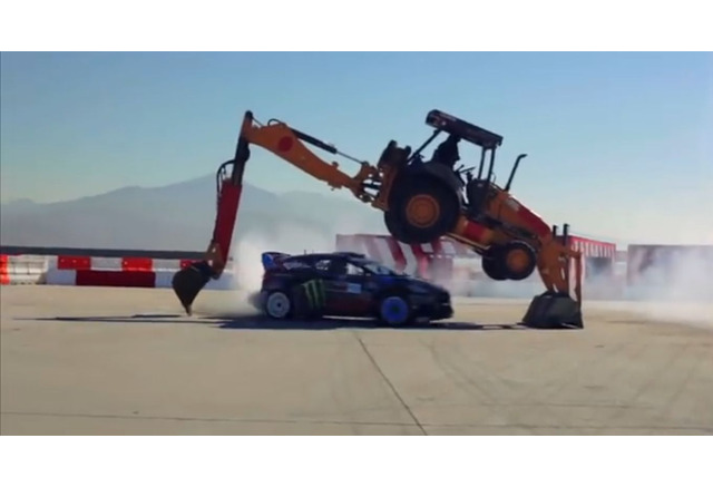 ケン ブロック フォード フィエスタ の650psラリーカーで大爆走 ジムカーナ6 公開 動画 レスポンス Response Jp