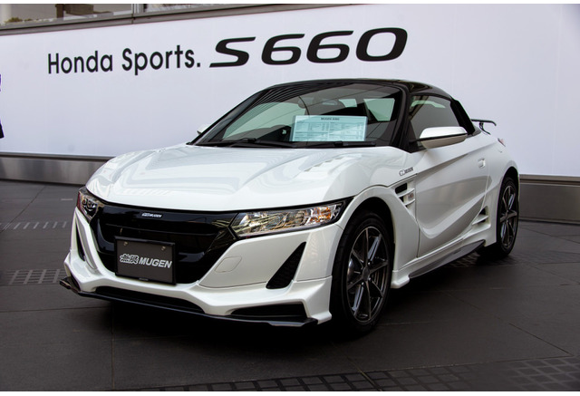 ホンダ S660 発表 無限 Frp製ハードトップパーツを8月に発売へ レスポンス Response Jp ホンダ S660 発表 無限 Frp製ハードトップパーツを8月に発売へ レスポンス Response Jp