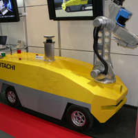 自動車の製造ラインを支える矢崎化工の無人搬送車 ネプコン07 レスポンス Response Jp 自動車の製造ラインを支える矢崎化工の無人搬送車 ネプコン07 レスポンス Response Jp
