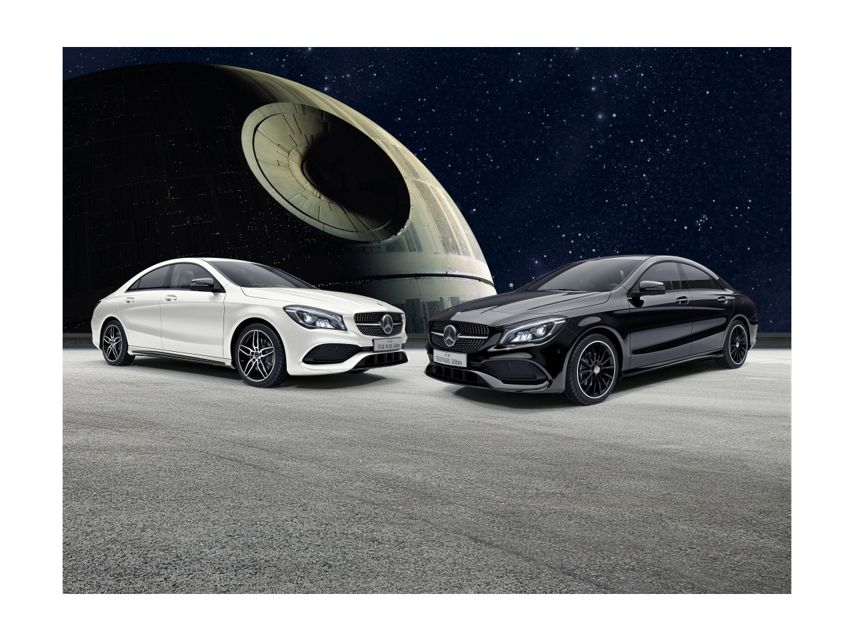 メルセデス Cla スターウォーズ仕様 ダースベイダーとストームトルーパーの限定2車種 レスポンス Response Jp メルセデス Cla スターウォーズ仕様 ダースベイダーとストームトルーパーの限定2車種 レスポンス Response Jp