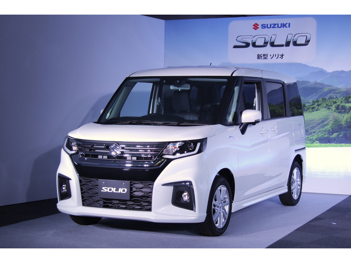 スズキ ソリオ 新型 ボディサイズ拡大で快適性や利便性向上 価格は158万1800円より レスポンス Response Jp スズキ ソリオ 新型 ボディサイズ拡大で快適性や利便性向上 価格は158万1800円より レスポンス Response Jp