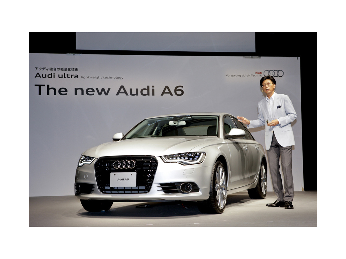 アウディ A6 日本発表 オーディオシステムに こだわり あり レスポンス Response Jp