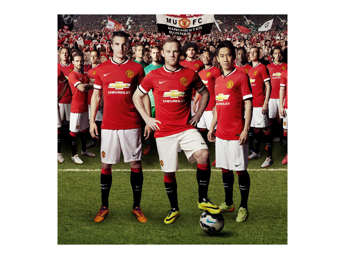 シボレーとマンu ボウタイロゴが入った新ユニフォームを公開 レスポンス Response Jp