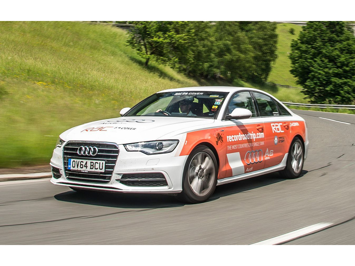 アウディ A6 欧州14か国周遊で燃費ギネス記録 26 87km リットル レスポンス Response Jp アウディ A6 欧州14か国周遊で燃費ギネス記録 26 87km リットル レスポンス Response Jp