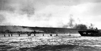 ノルマンディ上陸作戦　(c) Getty Images