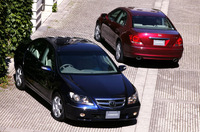 自主規制撤廃1号となったホンダ・レジェンド（2004年）