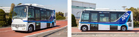 ANAとSBドライブの実証実験用バス（参考画像）