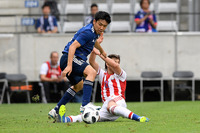 国際親善試合、日本対パラグアイ(6月12日、オーストリア、インスブルック) (c) Getty Images