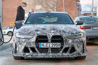 BMW M4 CSL 開発車両(スクープ写真)