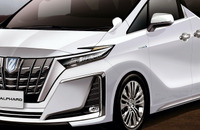 トヨタ アルファード 次期型の予想CG