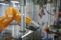 iBoosterの製造ライン(ボッシュ 栃木工場)