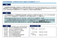 交通政策審議会 交通体系分科会 地域公共交通部会の概要