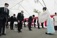 ウーブンシティ着工「安全祈願祭」