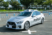 日産の先進運転支援技術「プロパイロット」（SIP-adus 試乗会）