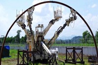 鋼製支保工建込みロボット