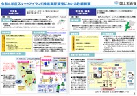 スマートアイランド推進実証調査に選ばれた事業