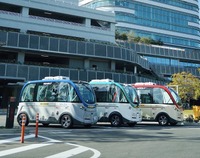 岐阜市内で自動運転バスの実証実験