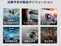 出展予定の製品やソリューション