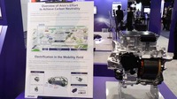 新型クラウンに搭載された「eAxle」も、カーボンニュートラル達成に貢献する