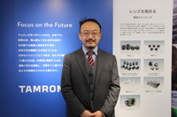 タムロン コンポーネント機器事業本部 営業二部 部長の吉原均氏