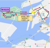 走行コース:1月27、30、31日