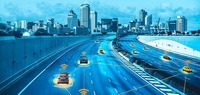 ZFとHexagonが共同開発した自動運転向け高精度衛星ナビゲーションのイメージ