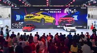 東風ホンダの広州モーターショー2022における発表イベントの様子