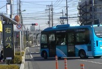 自動運転EVバスとICT LED電光掲示板