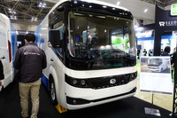 EVモータースジャパンが展示した商用EVのプロトタイプ(オートモーティブワールド2023)