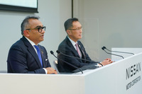 日産自動車の四半期決算発表