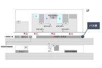 羽田空港第3ターミナル:バスターミナル南側にバス停を設置