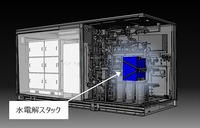 水電解装置の内部構造