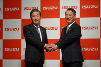いすゞ自動車 社長交代会見