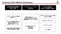 3つのChallenge