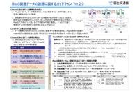 現行のMaaS関連データ連携ガイドラインVer.2.0概要