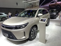 広州モーターショー2022のAITOブースに展示されたM7