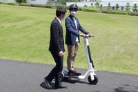 ホンダ社員が企業したストリーモが開発する電動マイクロモビリティのストリーモ(プロトタイプ)