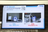 日本電気硝子ブース(二次電池展2023)