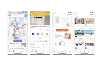 WheeLog!(左)とミライロID(右)のアプリ画面