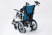 介助用車いす電動アシストユニット「軽e(かるいー)」 日進医療器「ウルトラシリーズ NAH-U2W」搭載タイプ