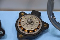 電動ブレーキシステムのアクチュエーターに取り付けられるギア(ムロコーポレーション/INTERMOLD 202)