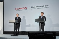 ホンダの「ビジネスアップデート」会見