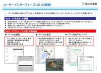 国土交通データプラットフォームのリニューアルした概要