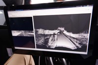 「SCALA3」300m先のトンネルの状況までも反映できている