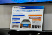 ミリ波レーダーを透過するフロントパネルの説明